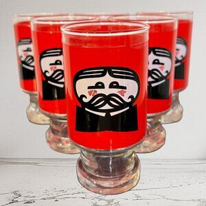Vintage Pringles Drinking‎ Glasses 1970s
